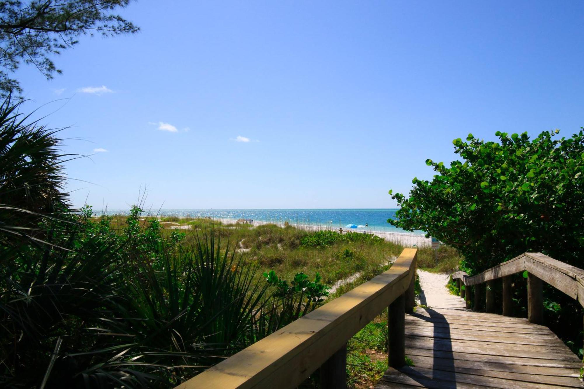 Anna Maria Island Runaway Tropical Dream-One Minute Walk To The Beach-Heated Pool Bradenton Beach Exterior foto